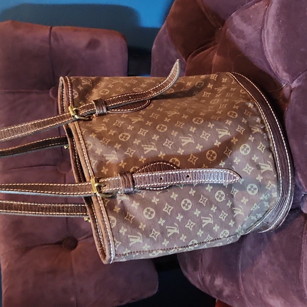 Louis Vuitton Mini Lin Bucket Bag